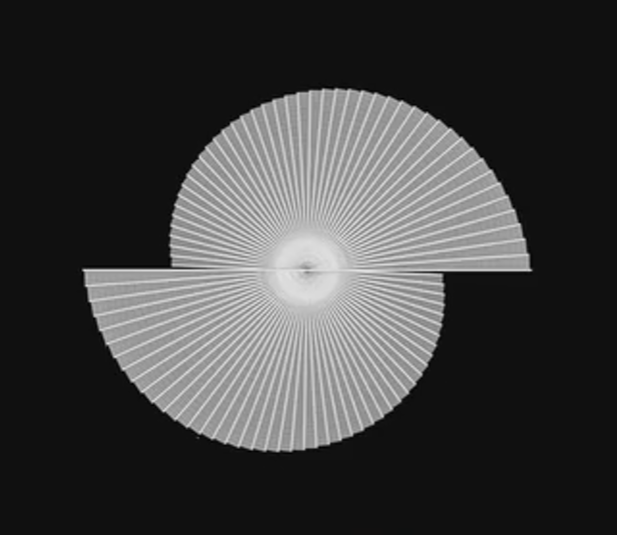 Radial pattern structure